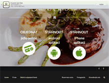 Tablet Screenshot of foodcafepark.cz